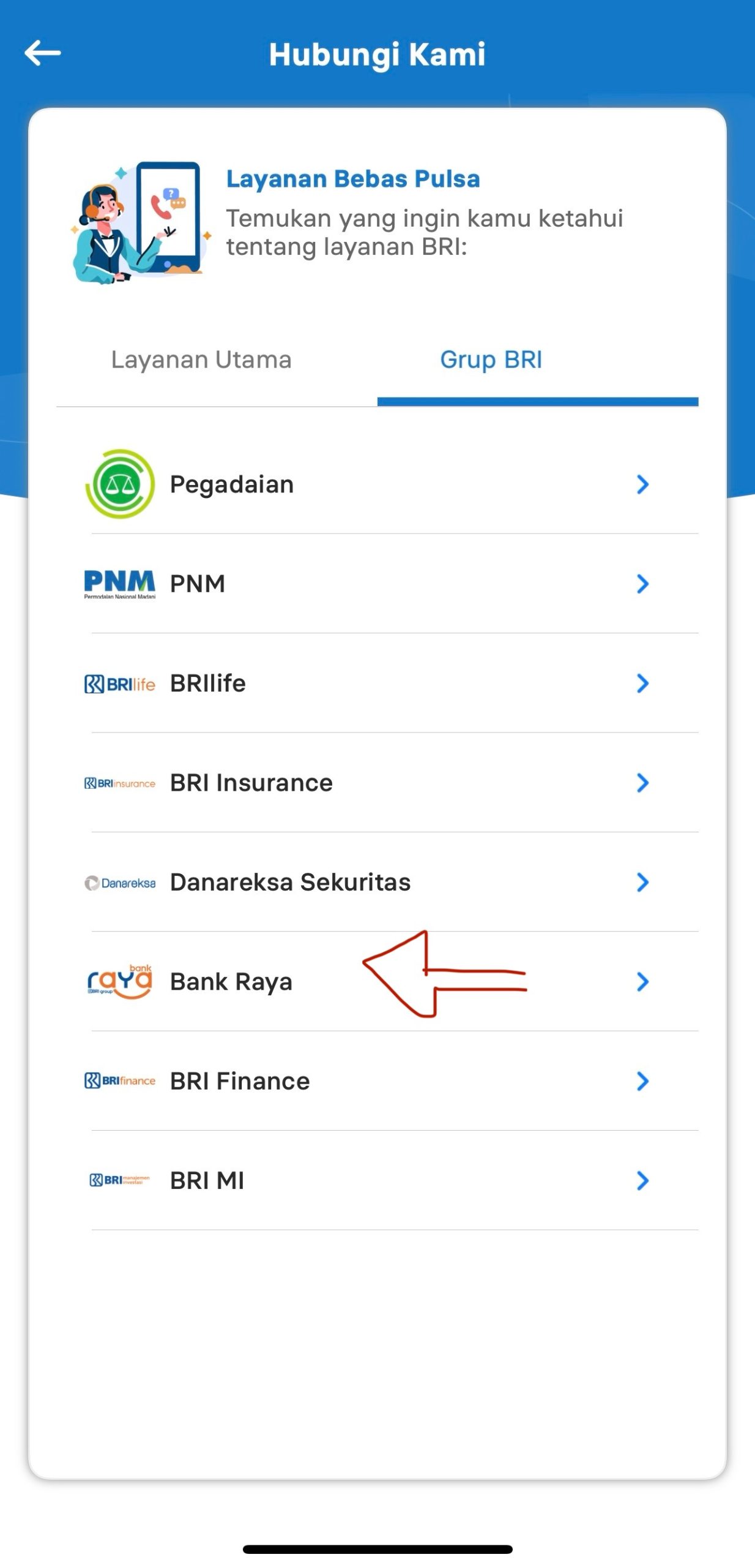 Tutorial Cara Menghubungi Call Center Bank Raya Gratis Bebas Pulsa