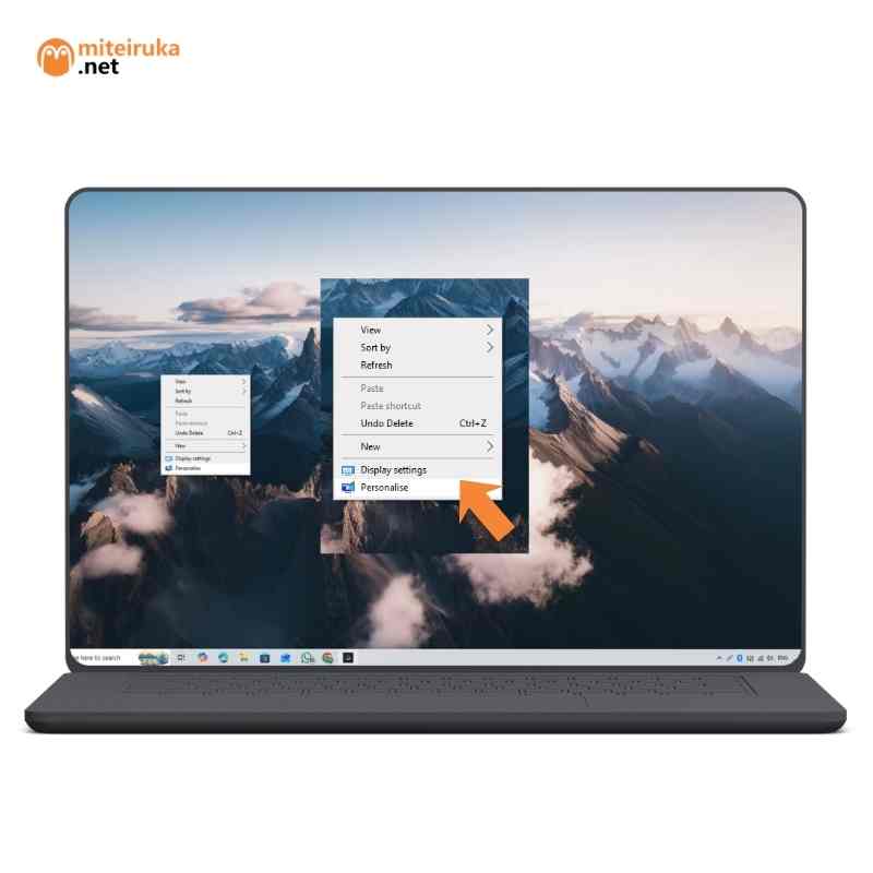 Tutorial Cara Ganti Wallpaper di Laptop atau Komputer Windows 10 - 1
