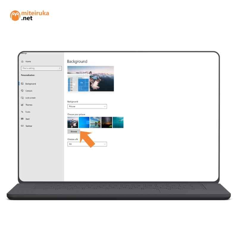 Tutorial Cara Ganti Wallpaper di Laptop atau Komputer Windows 10 - 2