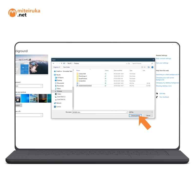 Tutorial Cara Ganti Wallpaper di Laptop atau Komputer Windows 10 - 3