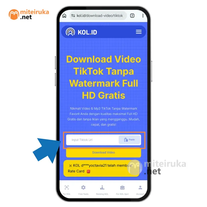 Cara Download Video Tiktok tanpa Watermark 4