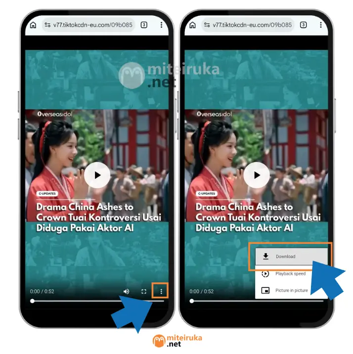 Simpan Video: Simpan ke Galeri - Cara Download Video Tiktok tanpa Watermark 8