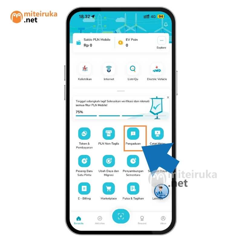 Cara Lapor Listrikk Padam di Aplikasi PLN Mobile 