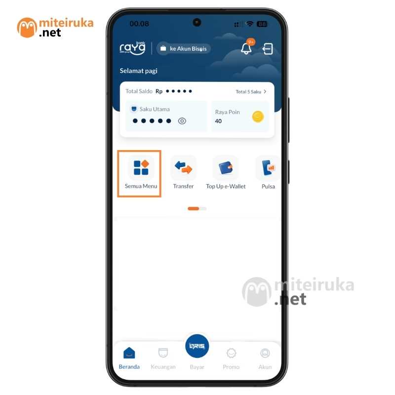 Cara Mudah Bayar Virtual Account Lewat Aplikasi Bank Raya, Anti Ribet!