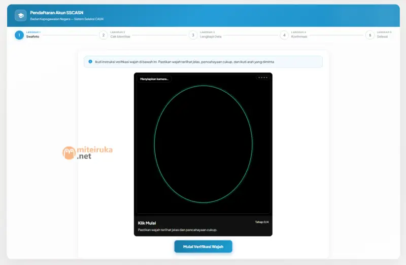 Tutorial Buat Akun SSCASN