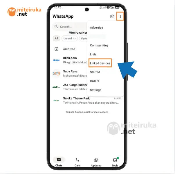 Tutorial Menyambungkan Whatsapp Web 3
