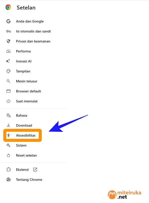 Cara Menonaktifkan Teks Otomatis di Google Chrome 4